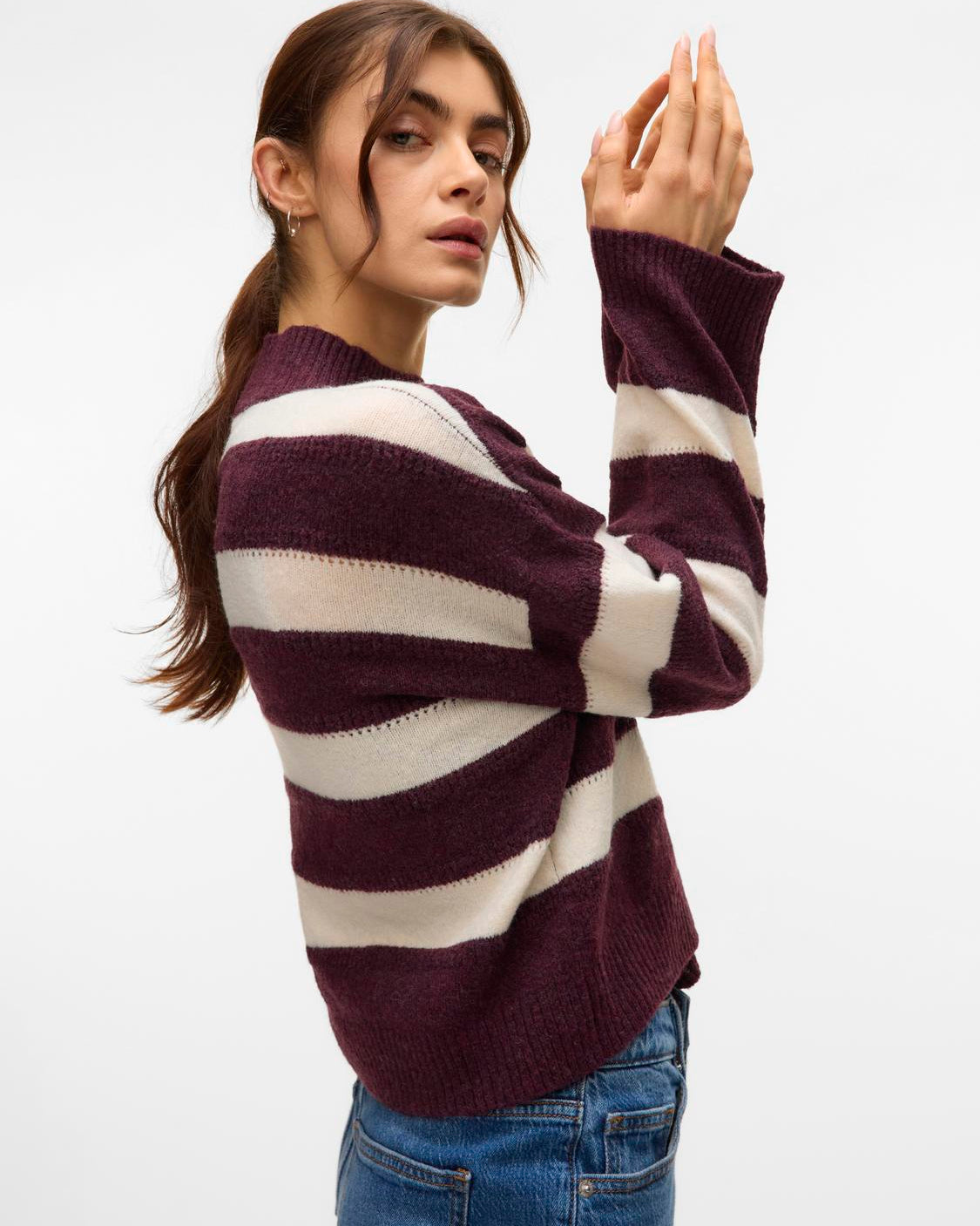 VMINEZ HIGH NECK JUMPER